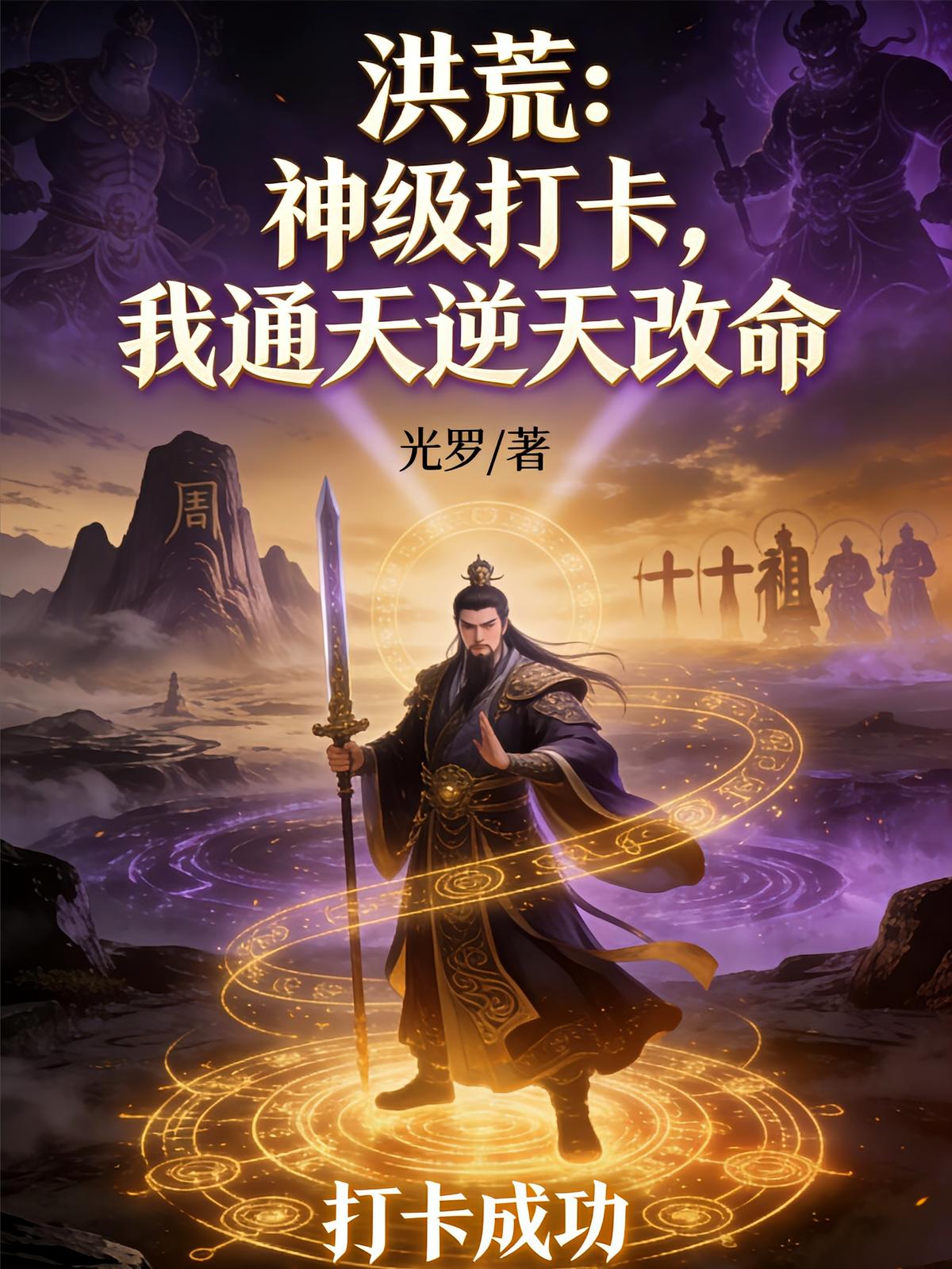 洪荒：神级打卡，我通天逆天改命封面
