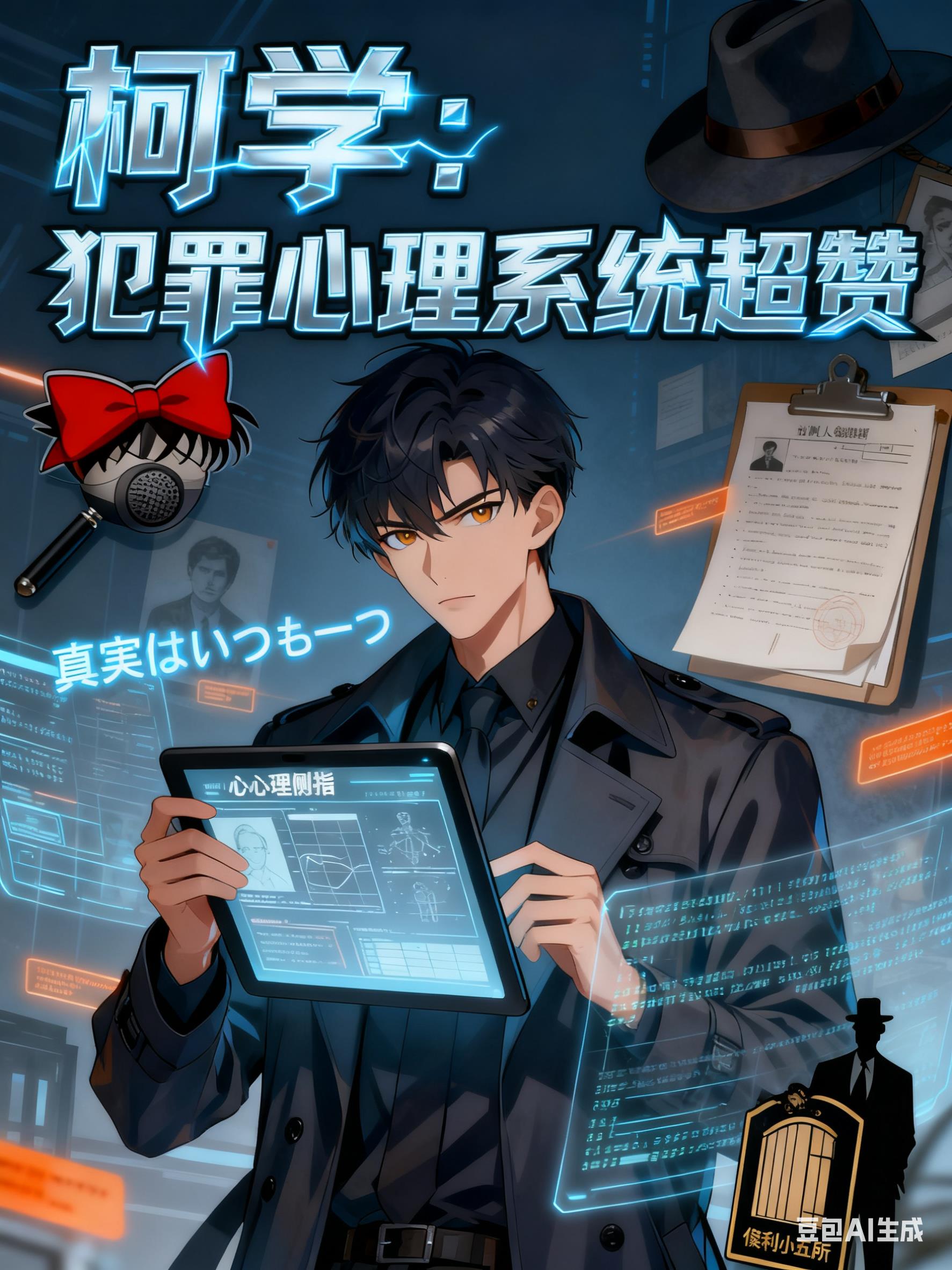 柯学:犯罪心理系统超赞封面