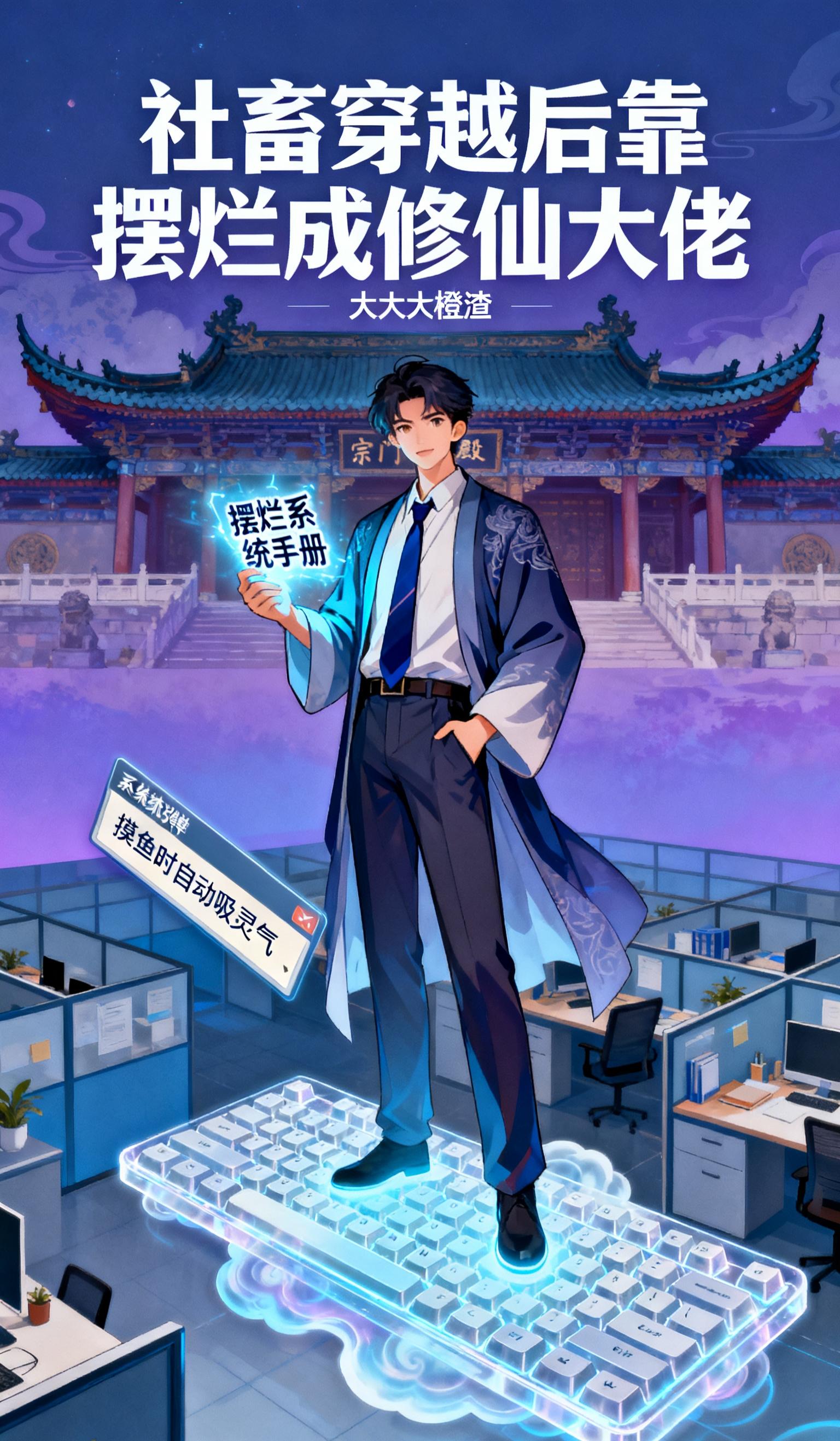 社畜穿越后靠摆烂成修仙大佬封面