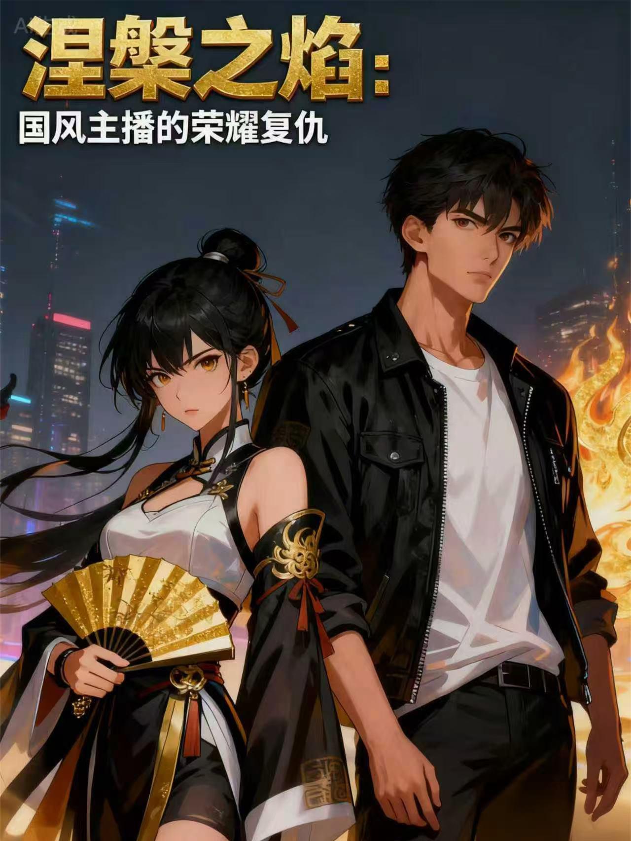 涅盘之焰：国风主播的荣耀复仇封面