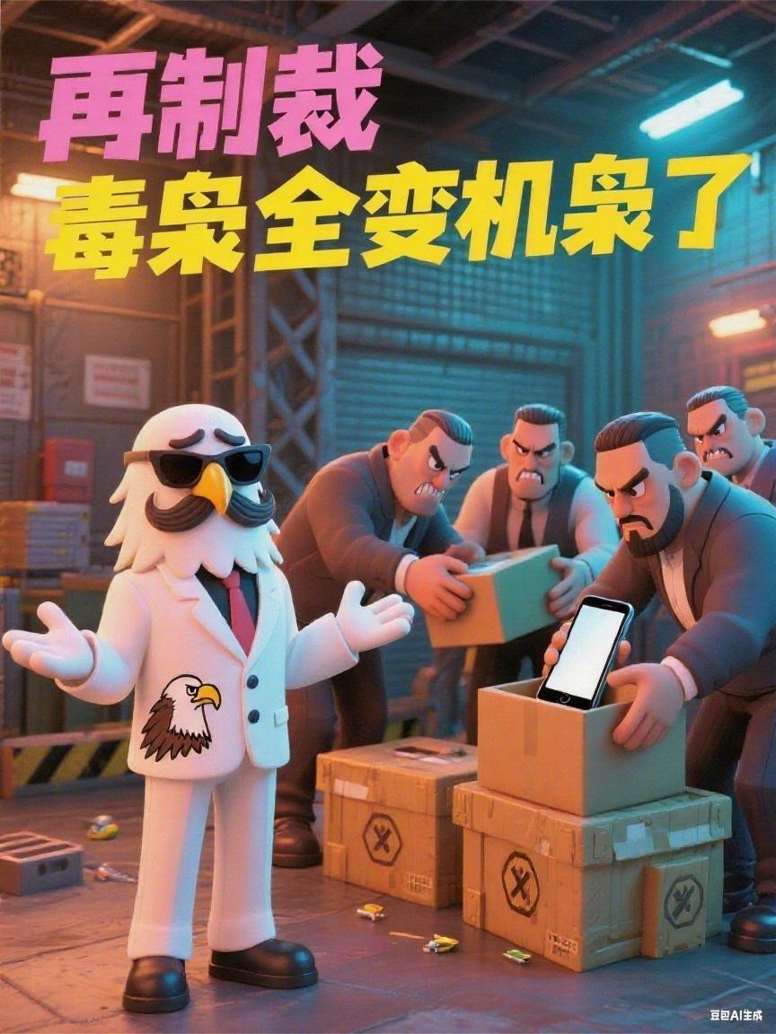 再制裁,毒枭全变机枭了封面