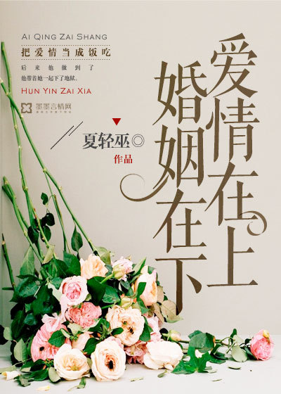 爱情在上，婚姻在下封面