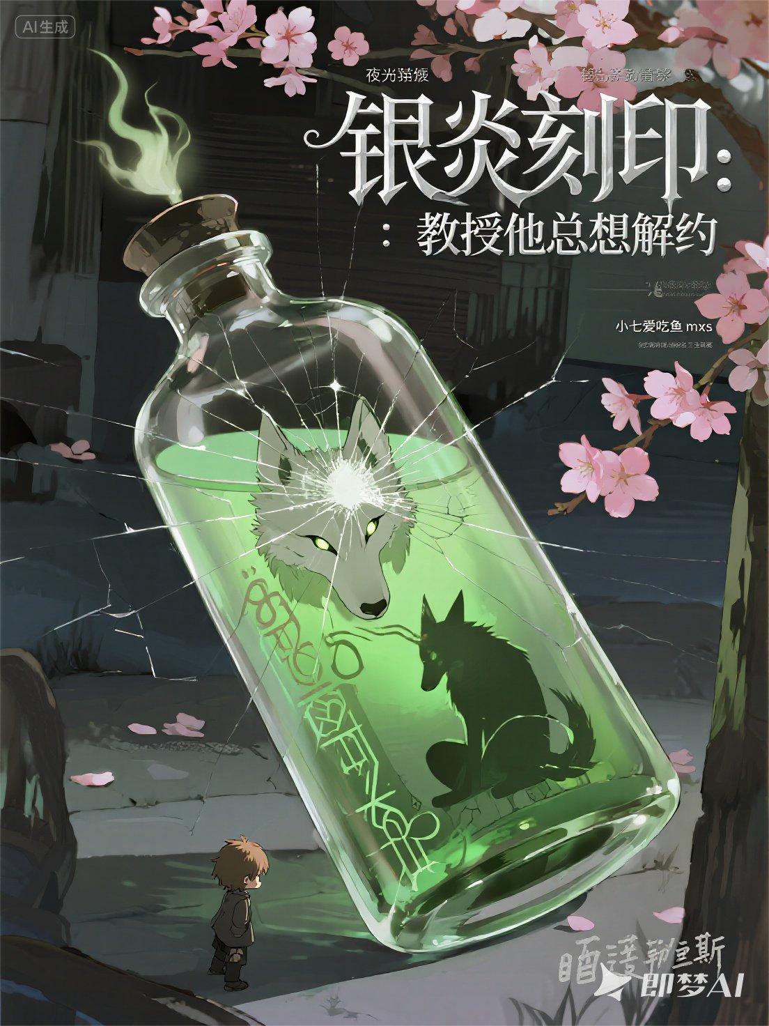 银炎刻印:教授他总想解约封面