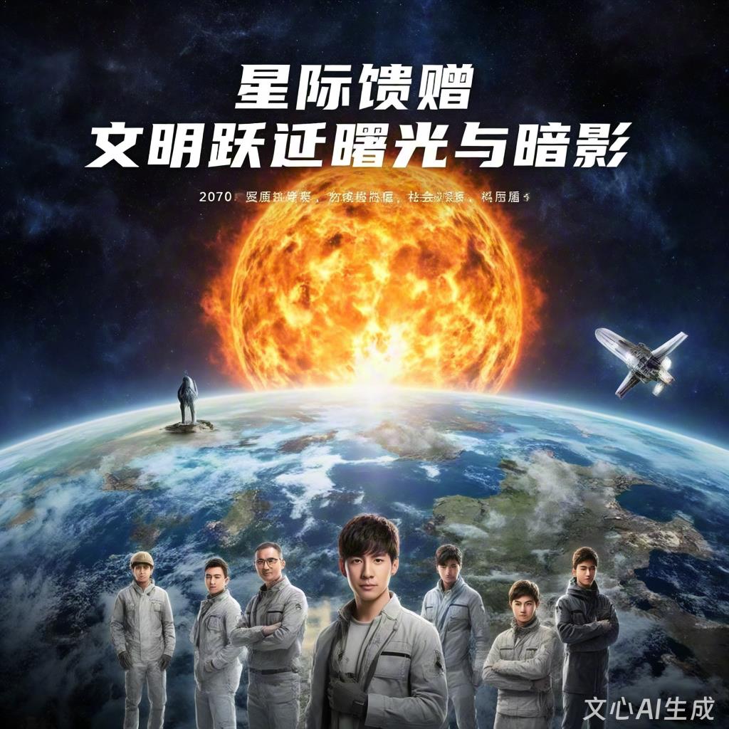 星际馈赠：文明跃迁的曙光与暗影封面