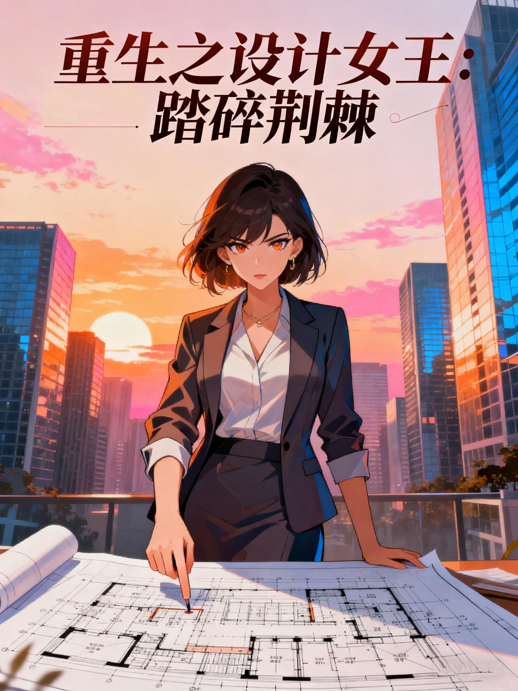 重生之设计女王：踏碎荆棘封面