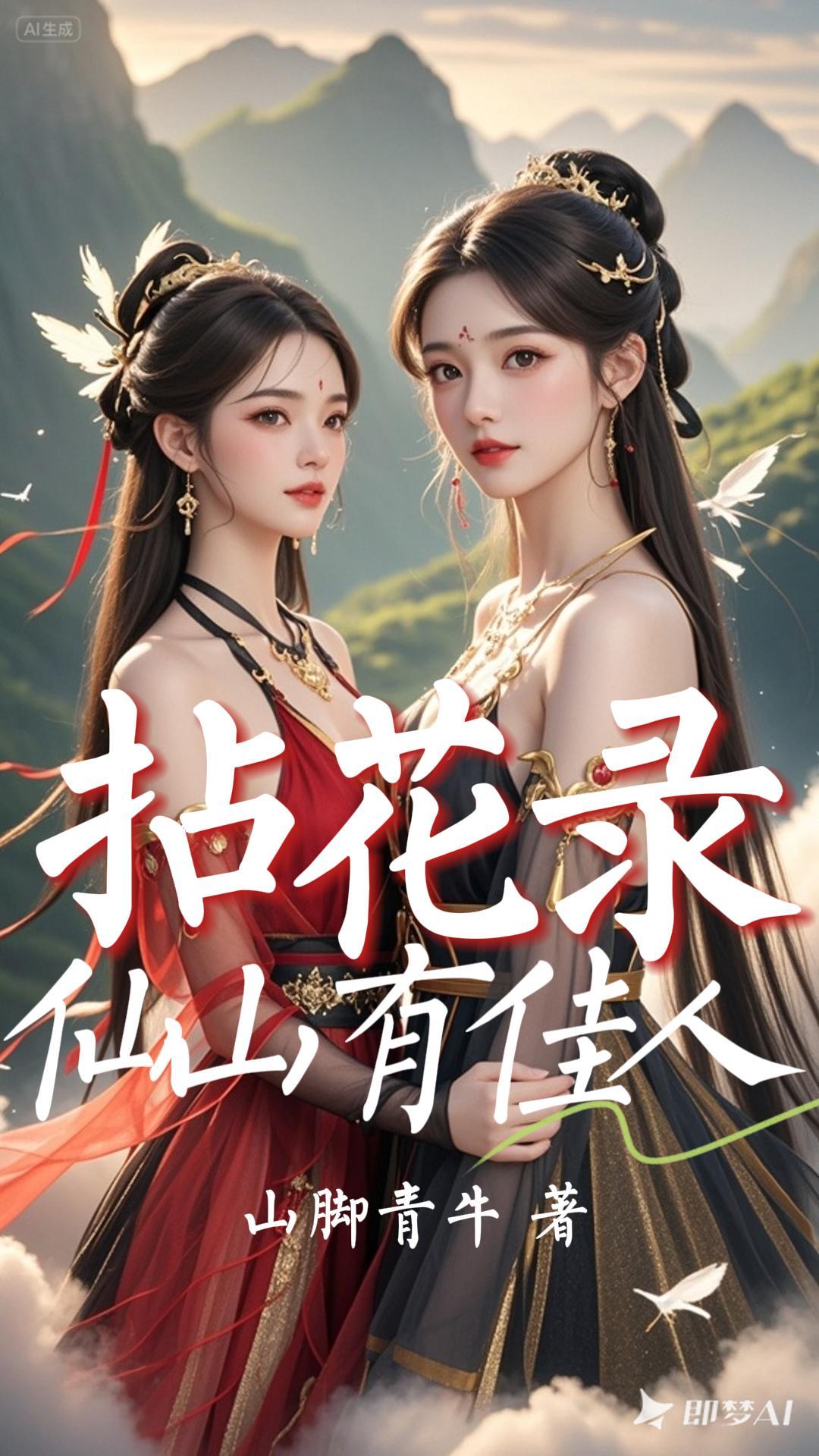 拈花录,仙山有佳人封面