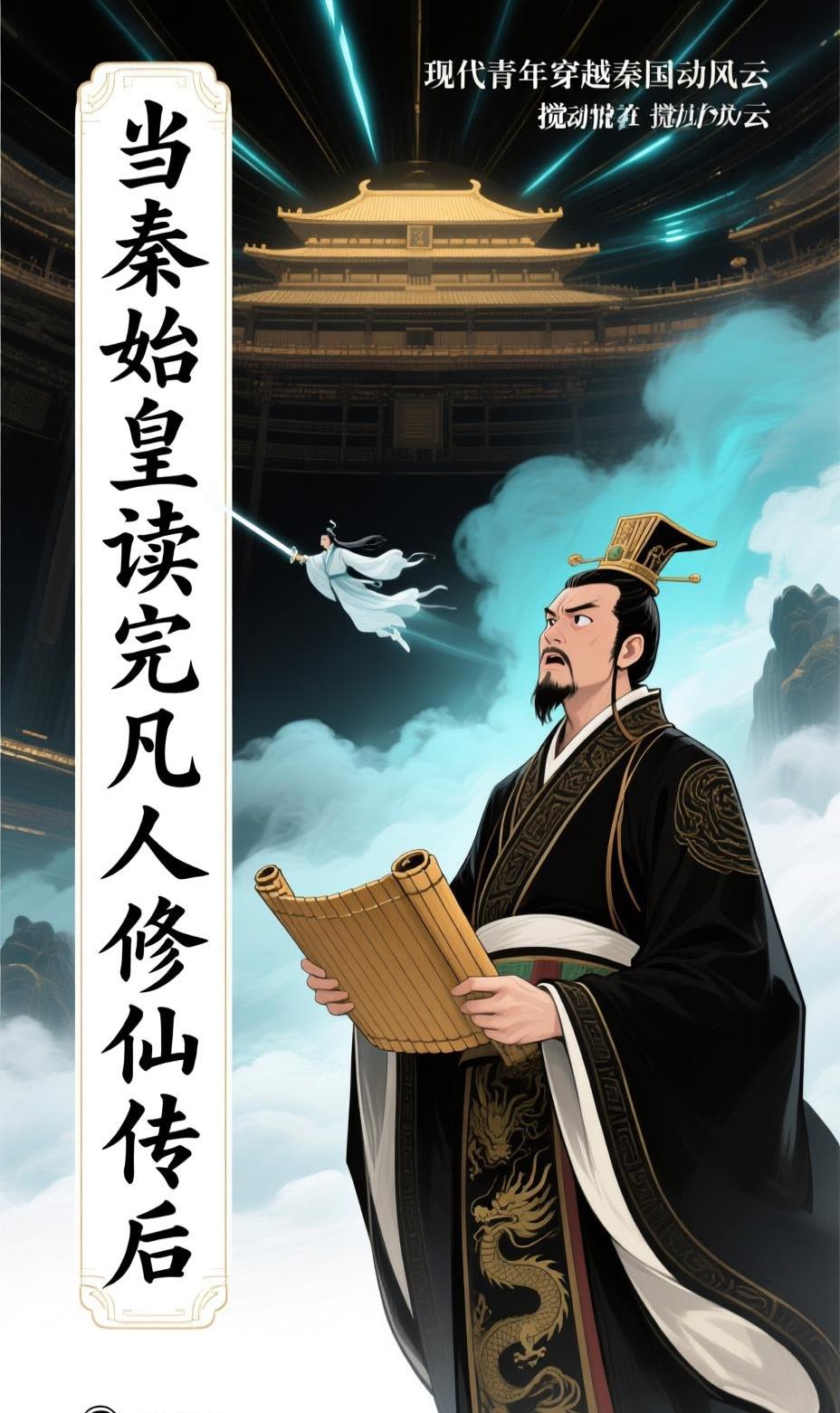 当秦始皇读完凡人修仙传后封面