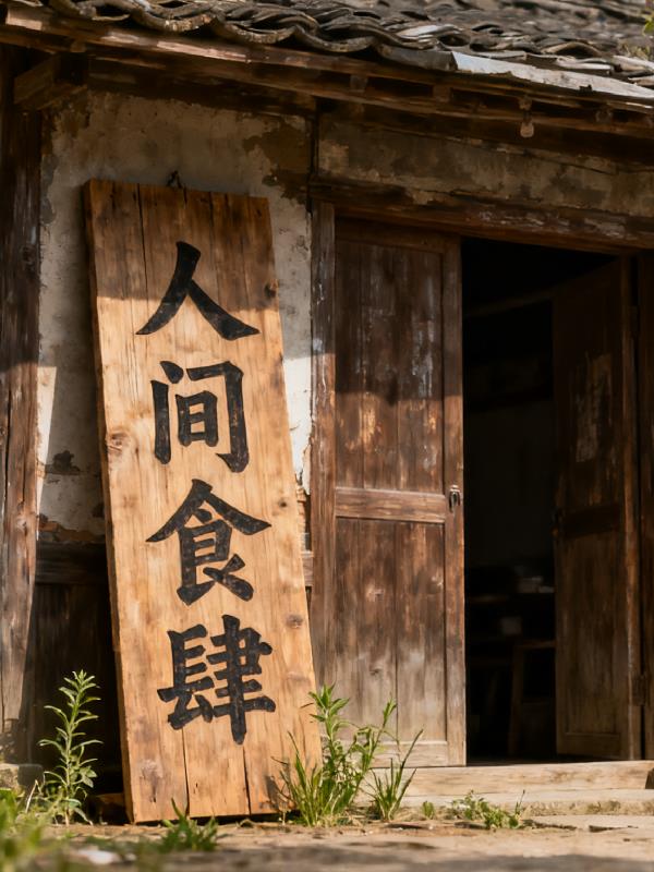 人间食肆：人生靠一碗野菜汤崛起封面