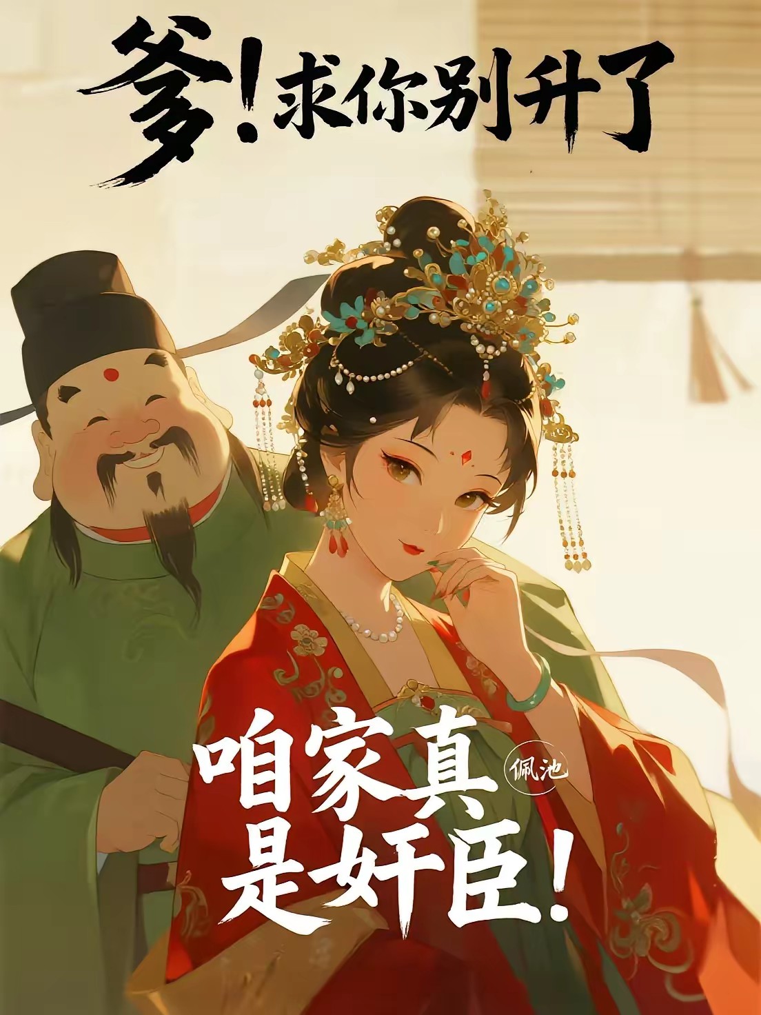 爹!求你别升了,咱家真是奸臣!封面