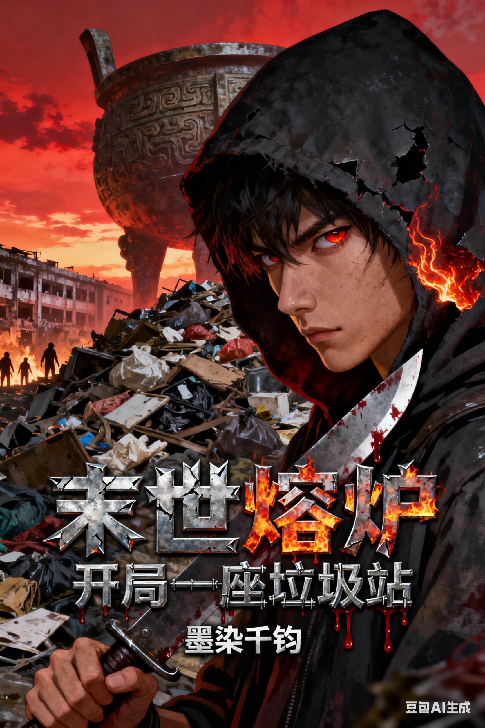 末世熔炉:开局一座垃圾站封面