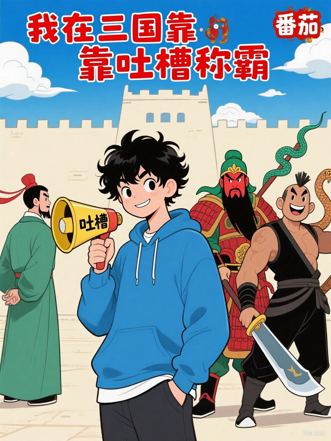 我在三国靠吐槽称霸封面