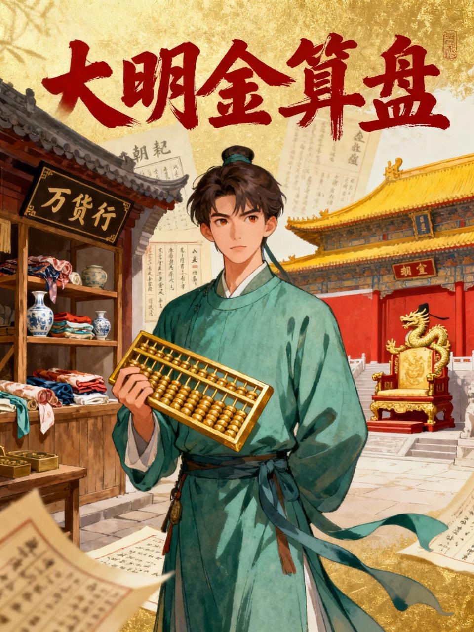 大明金算盘封面