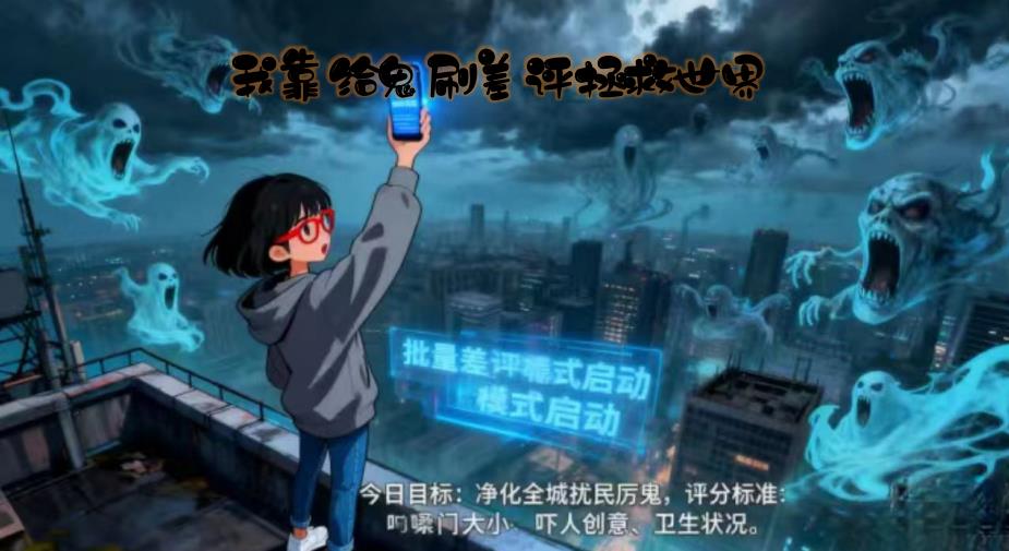 我靠给鬼刷差评拯救世界封面