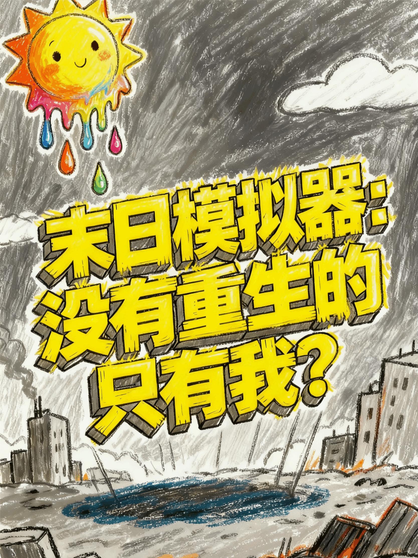 末日模拟器：没有重生的只有我？封面
