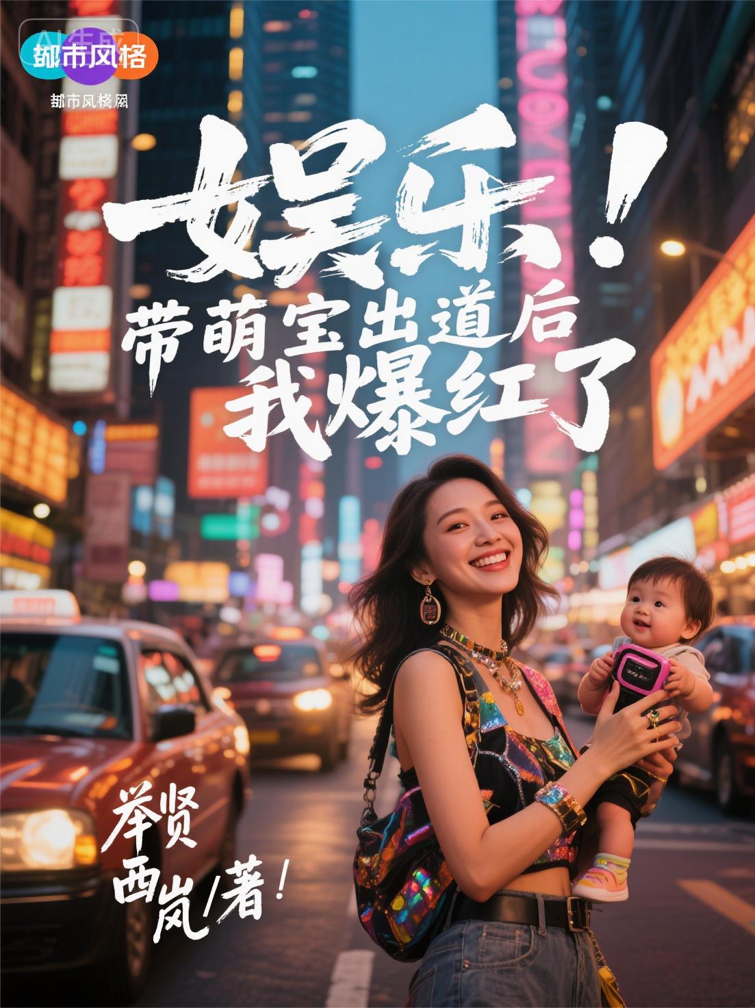 娱乐：带萌宝出道后我爆红了封面