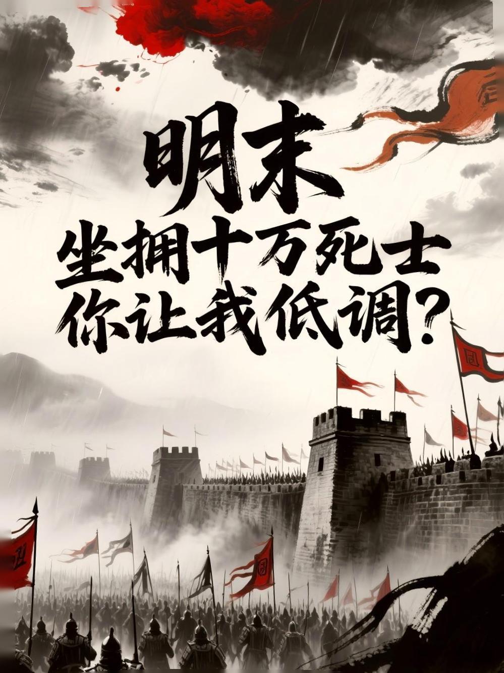 明末：坐拥十万死士，你让我低调封面