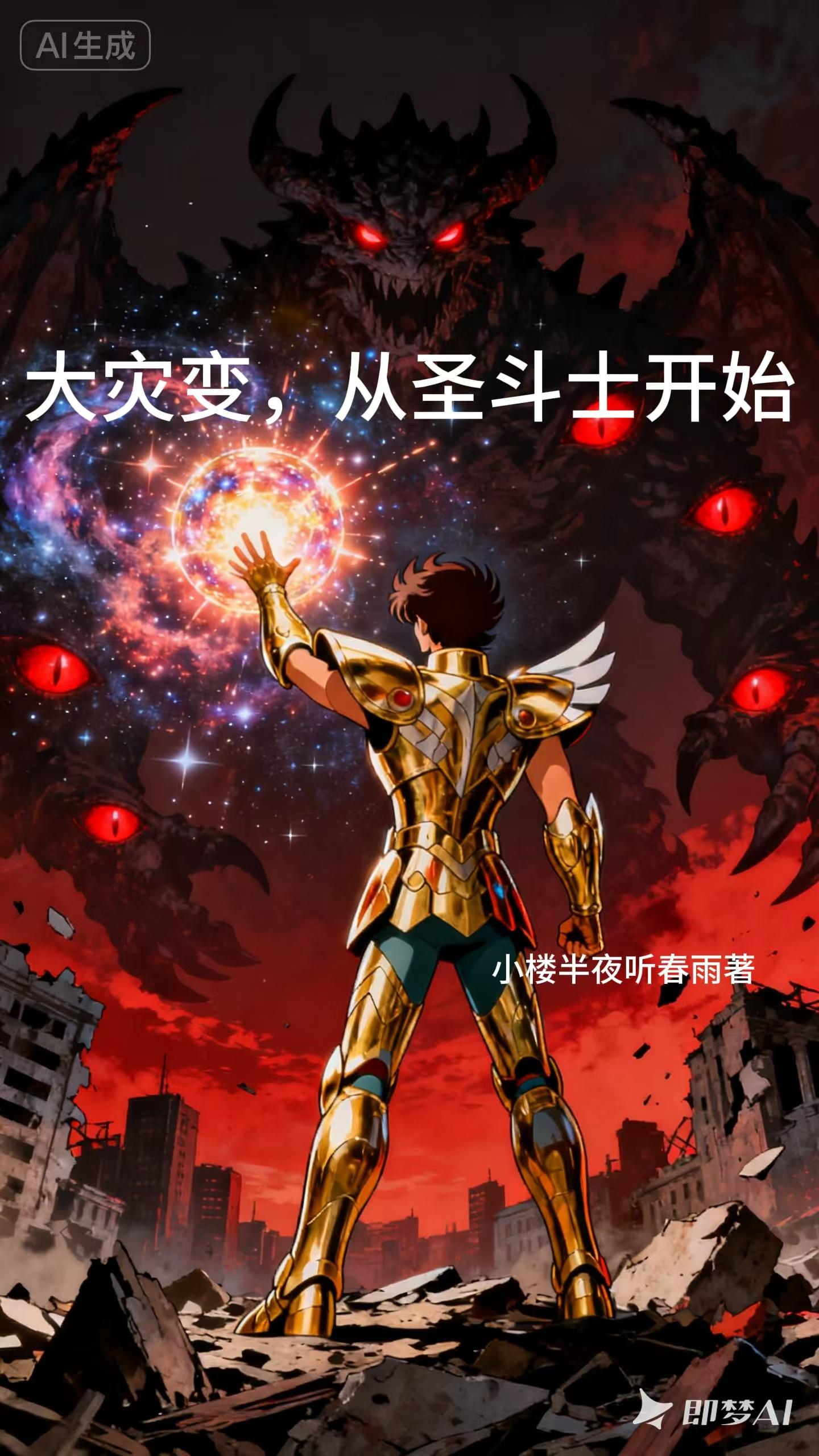 大灾变，从圣斗士开始封面