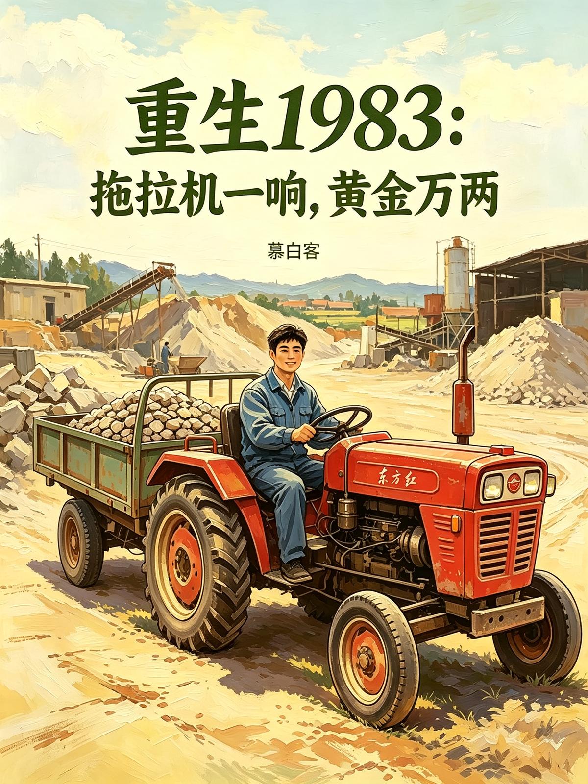 重生83：拖拉机一响，黄金万两封面