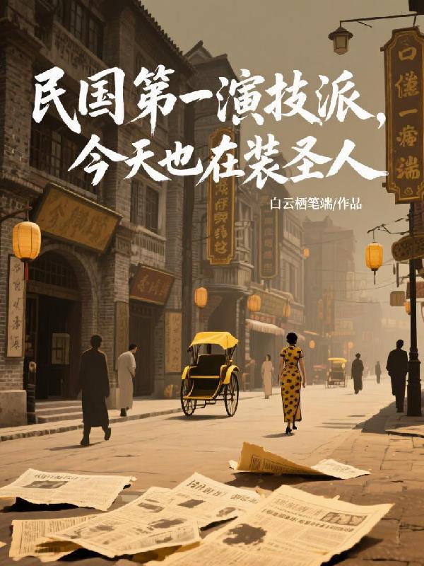 民国第一演技派，今天也在装圣人封面