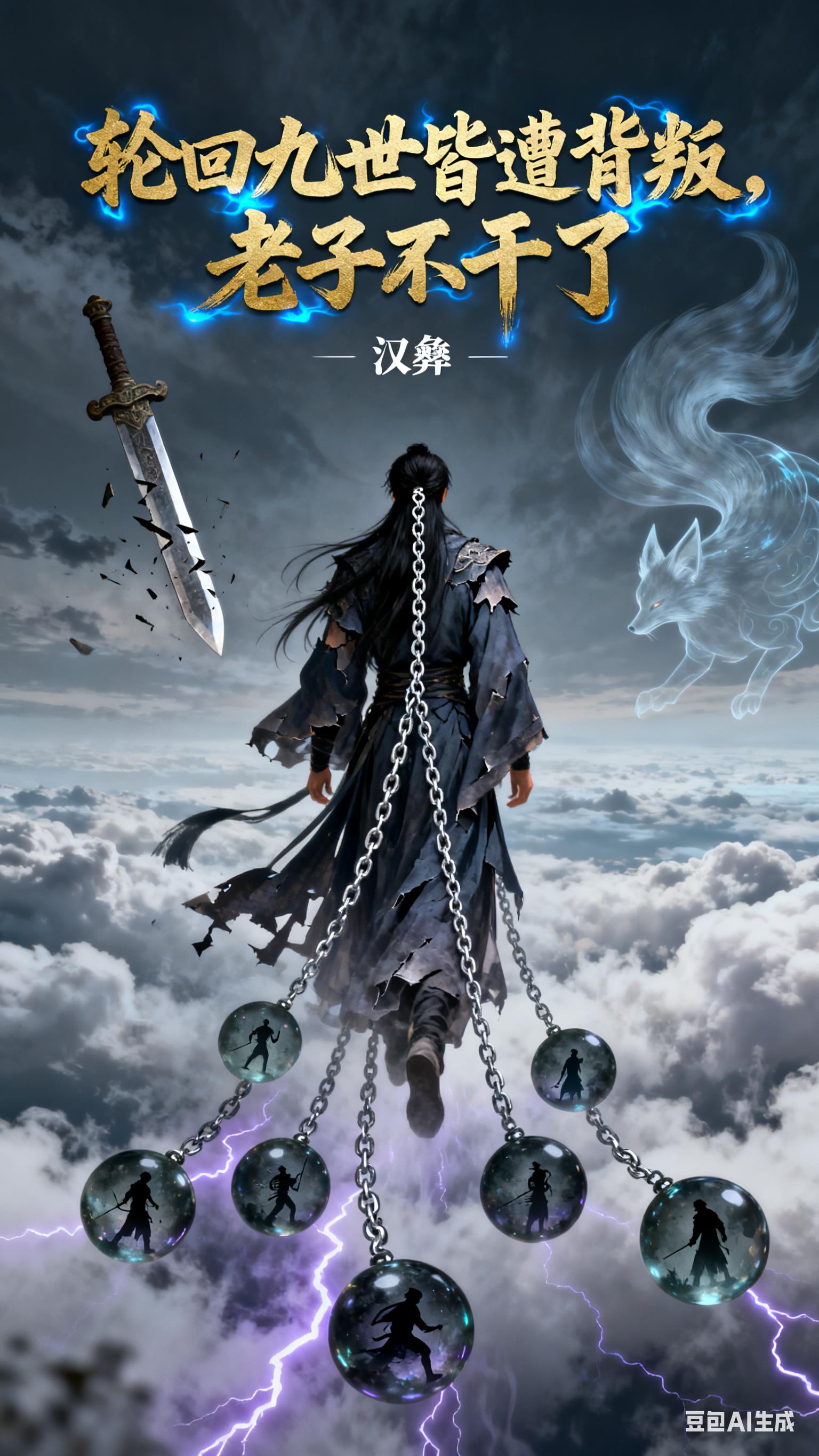 轮回九世皆遭背叛,老子不干了封面