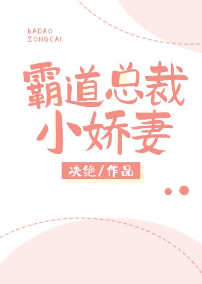 霸道总裁小娇妻封面