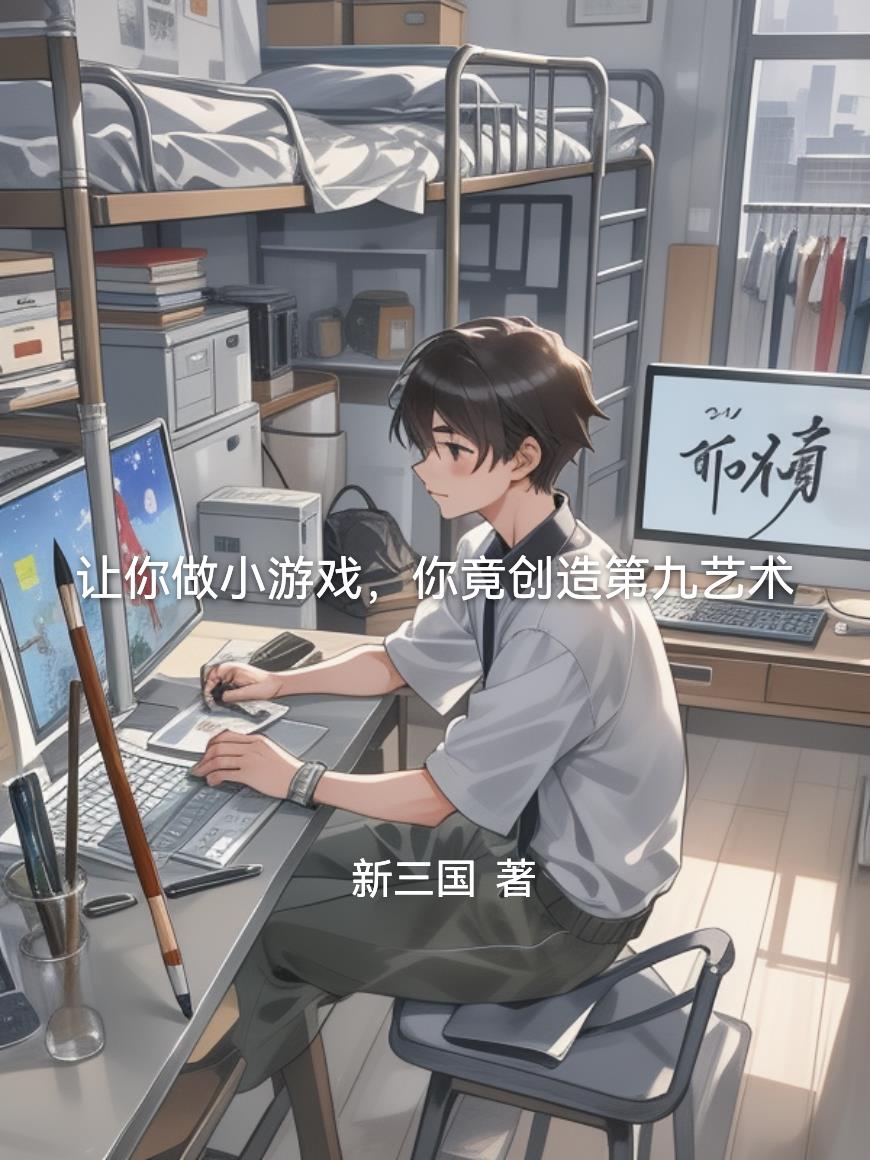 让你做小游戏,你竟创造第九艺术封面