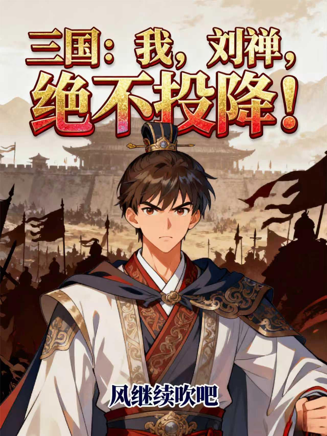 三国：我，刘禅，绝不投降！封面