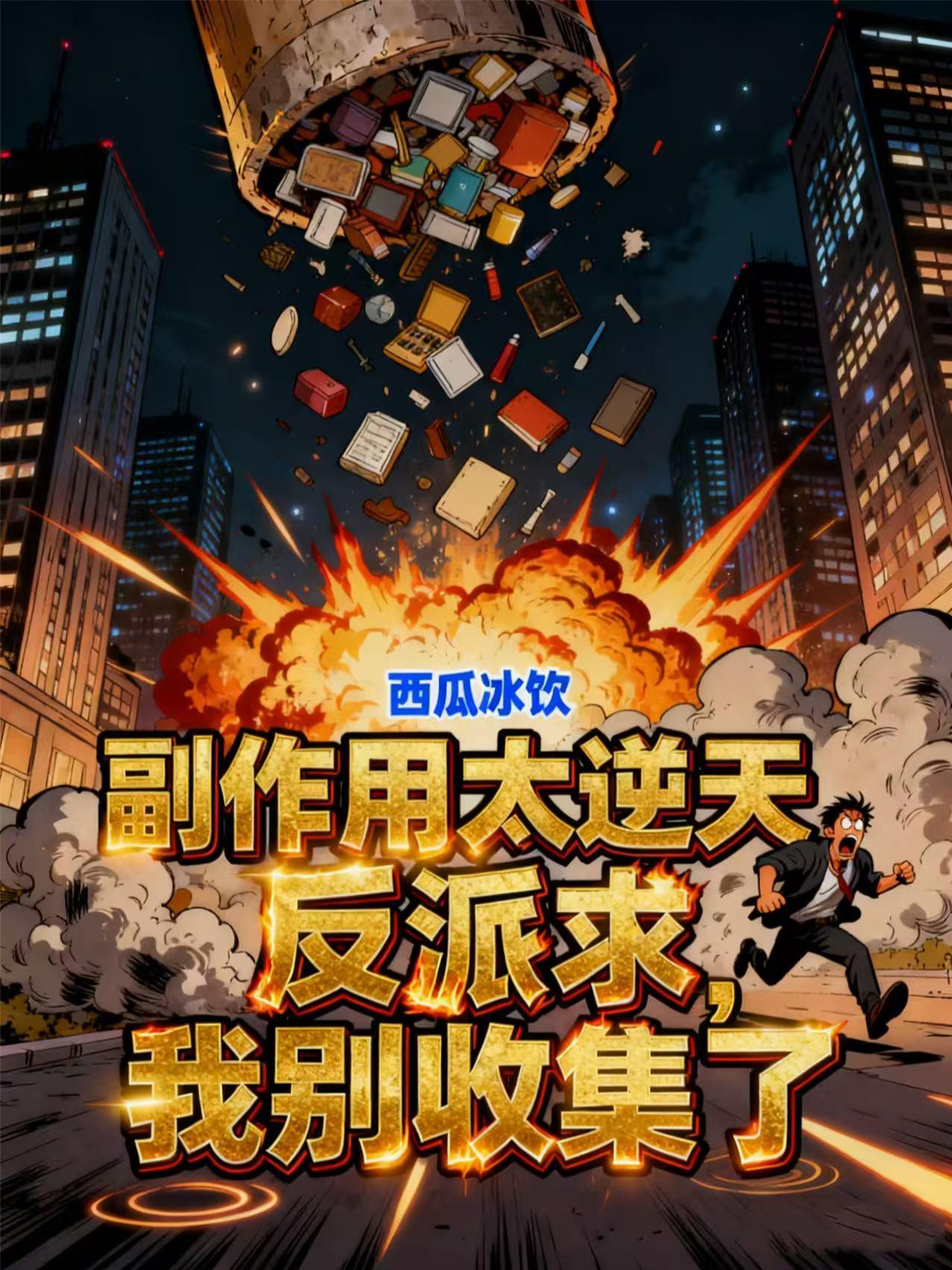 副作用太逆天，反派求我别收集了封面