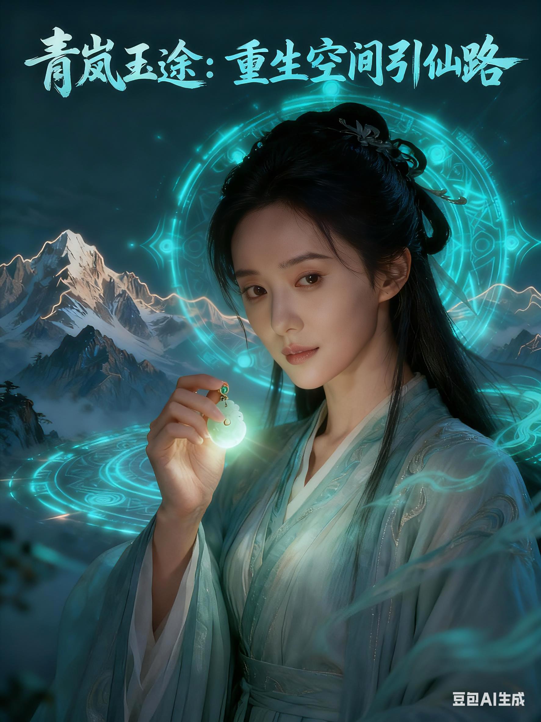 青岚玉途：重生空间引仙路封面