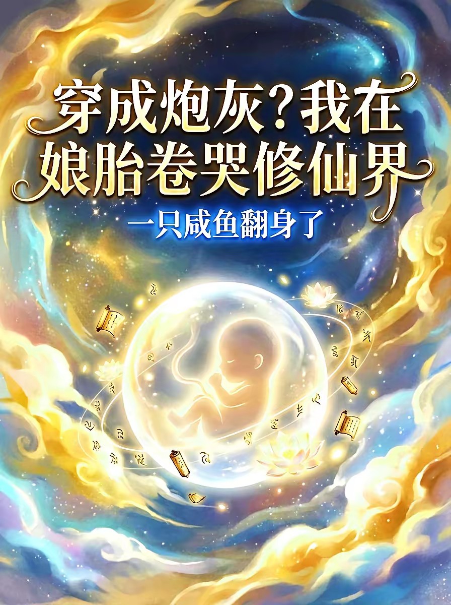穿成炮灰?我在娘胎卷哭修仙界封面