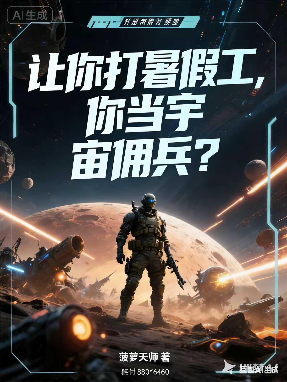 说打暑假工，你去当星际雇佣兵？封面