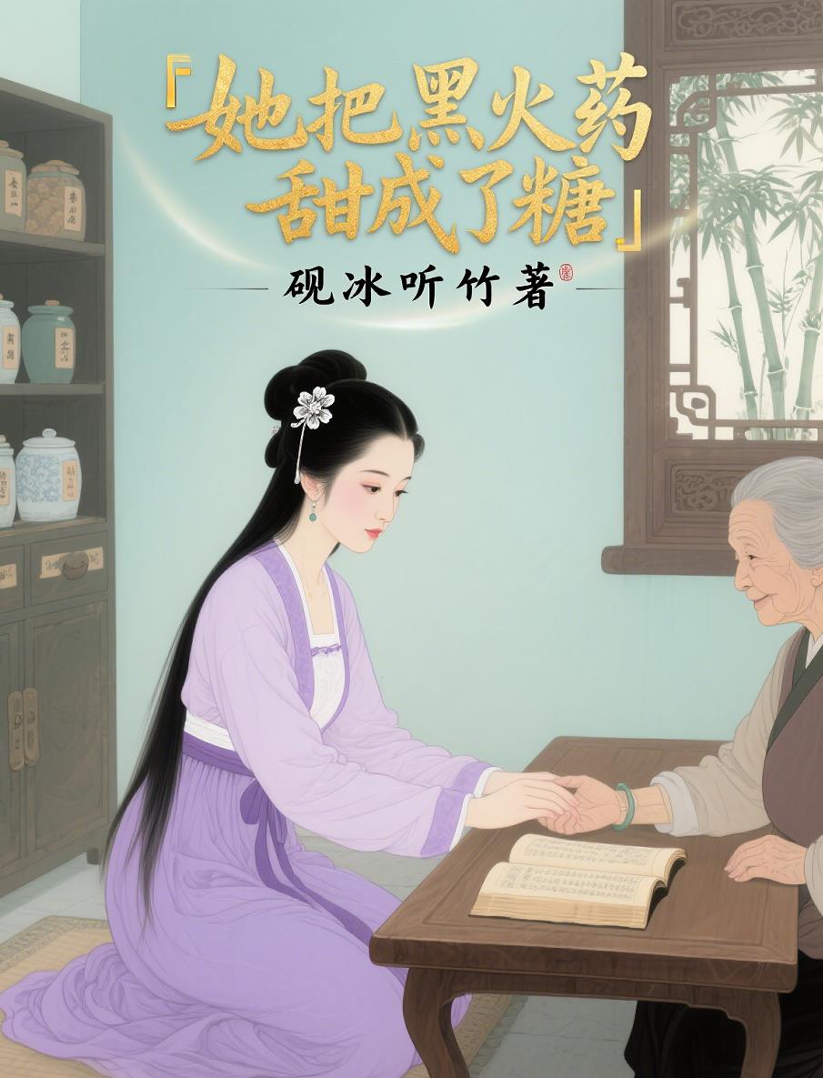 她把黑火药甜成了糖封面