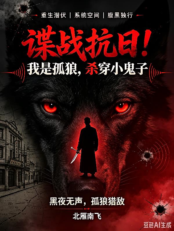 谍战抗日！我是孤狼，杀穿小鬼子封面