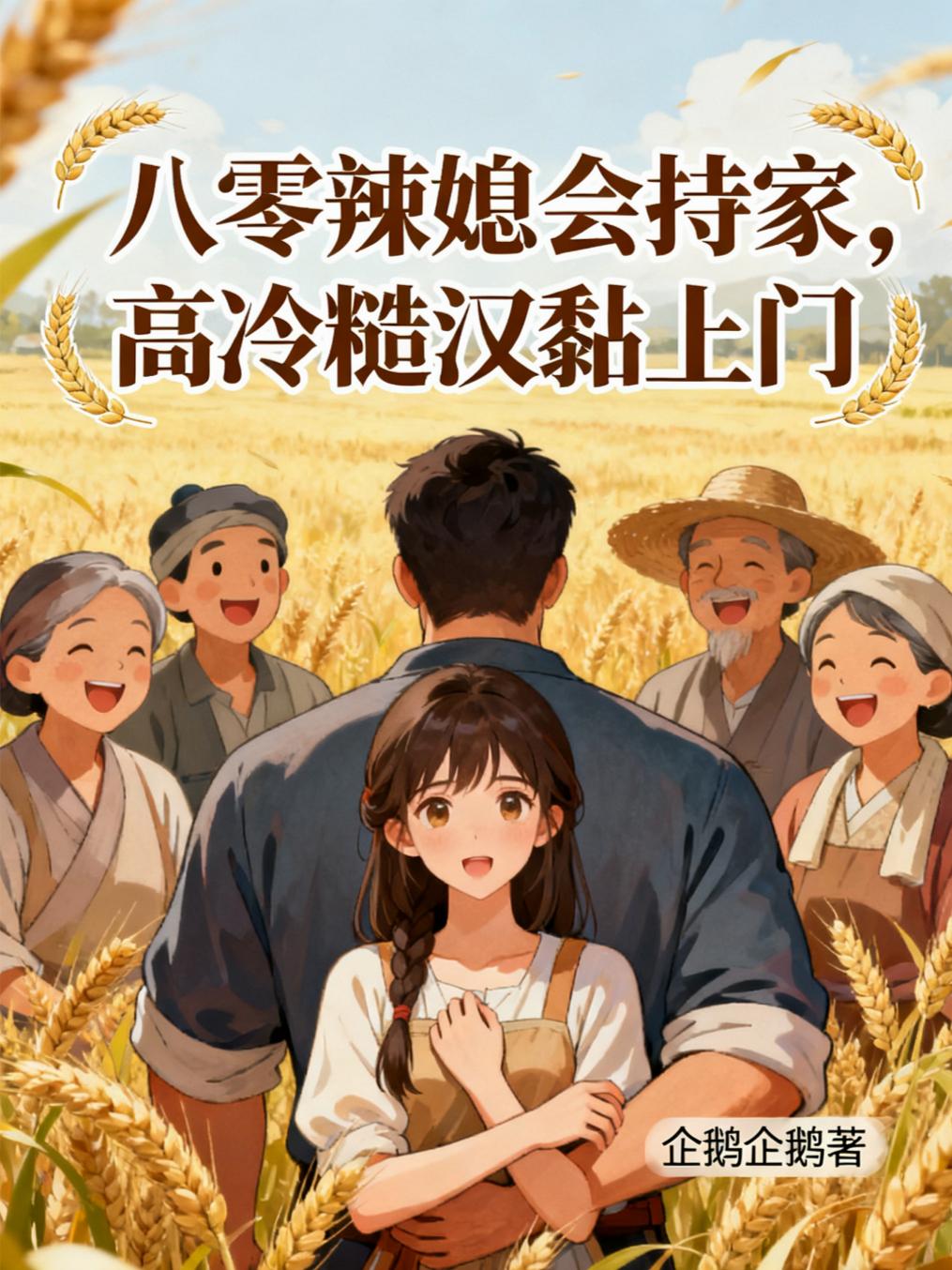 八零辣媳会持家，高冷糙汉黏上门封面