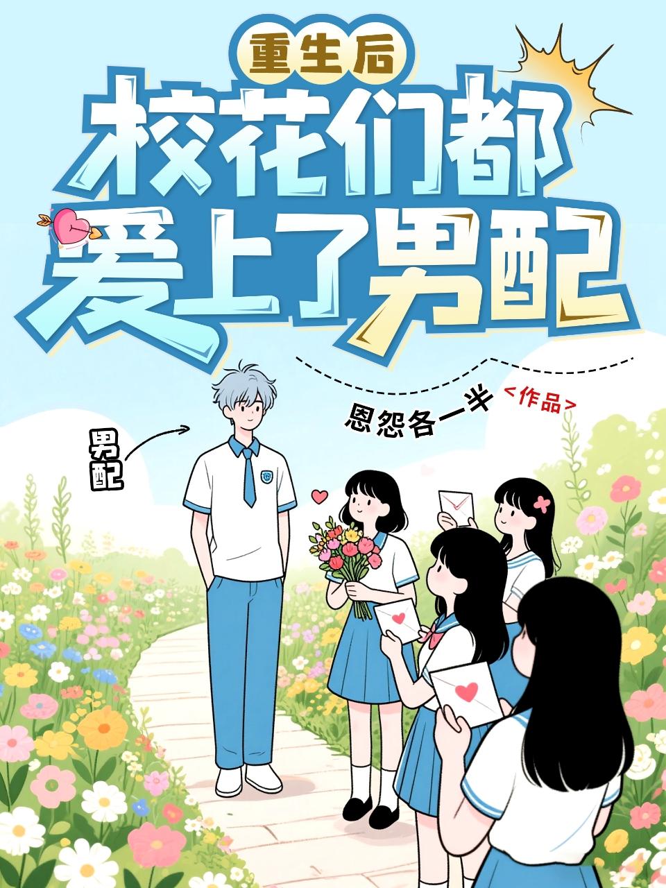 重生后，校花们都爱上了男配封面