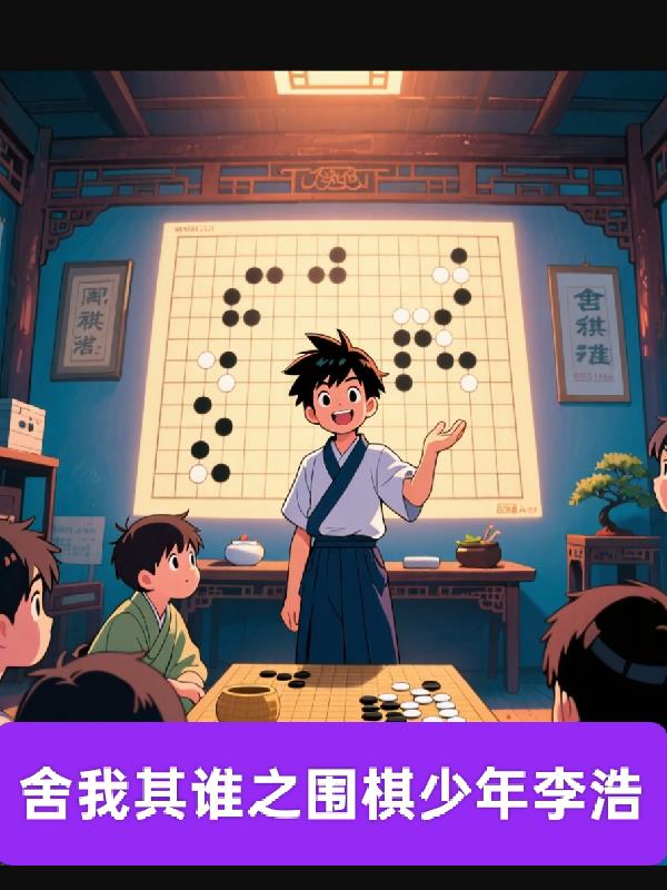 舍我其谁之围棋少年李浩封面