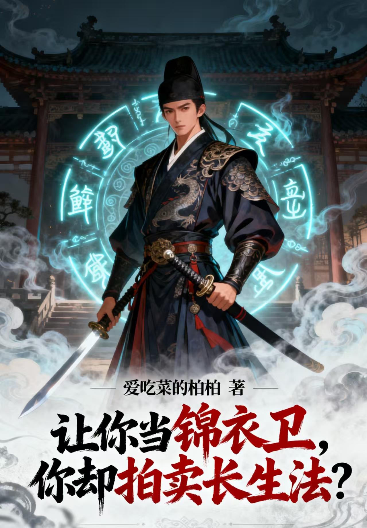 让你当锦衣卫,你却拍卖长生法?封面