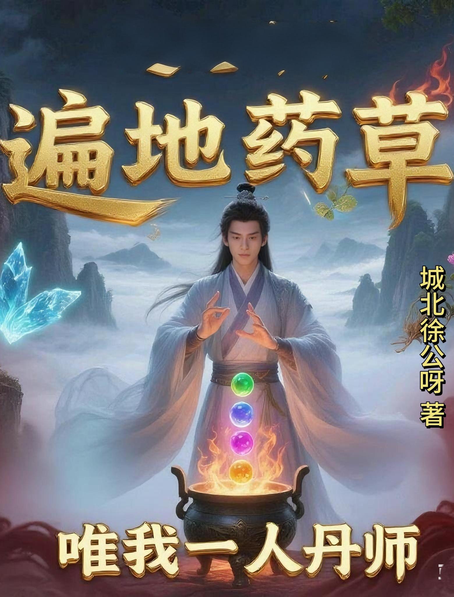 遍地药草,唯我一人丹师封面