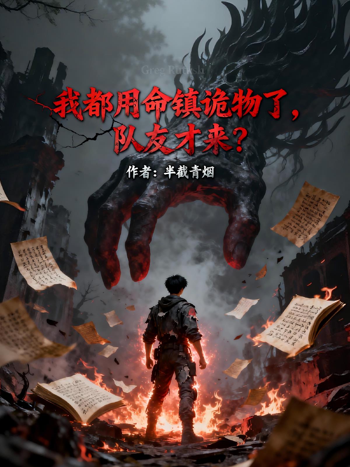 我都用命镇诡物了，队友才来？封面