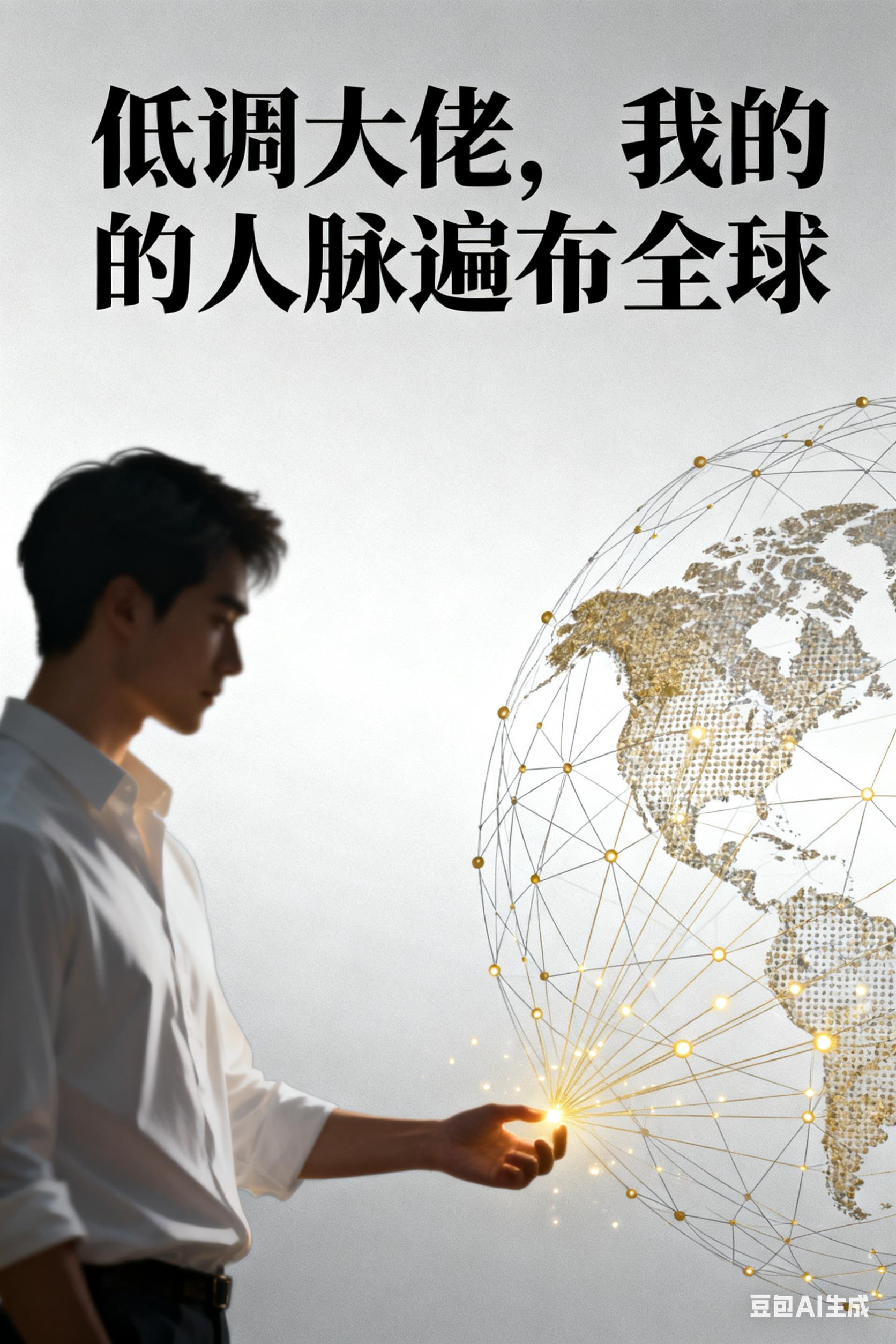 低调大佬:我的人脉遍布全球封面