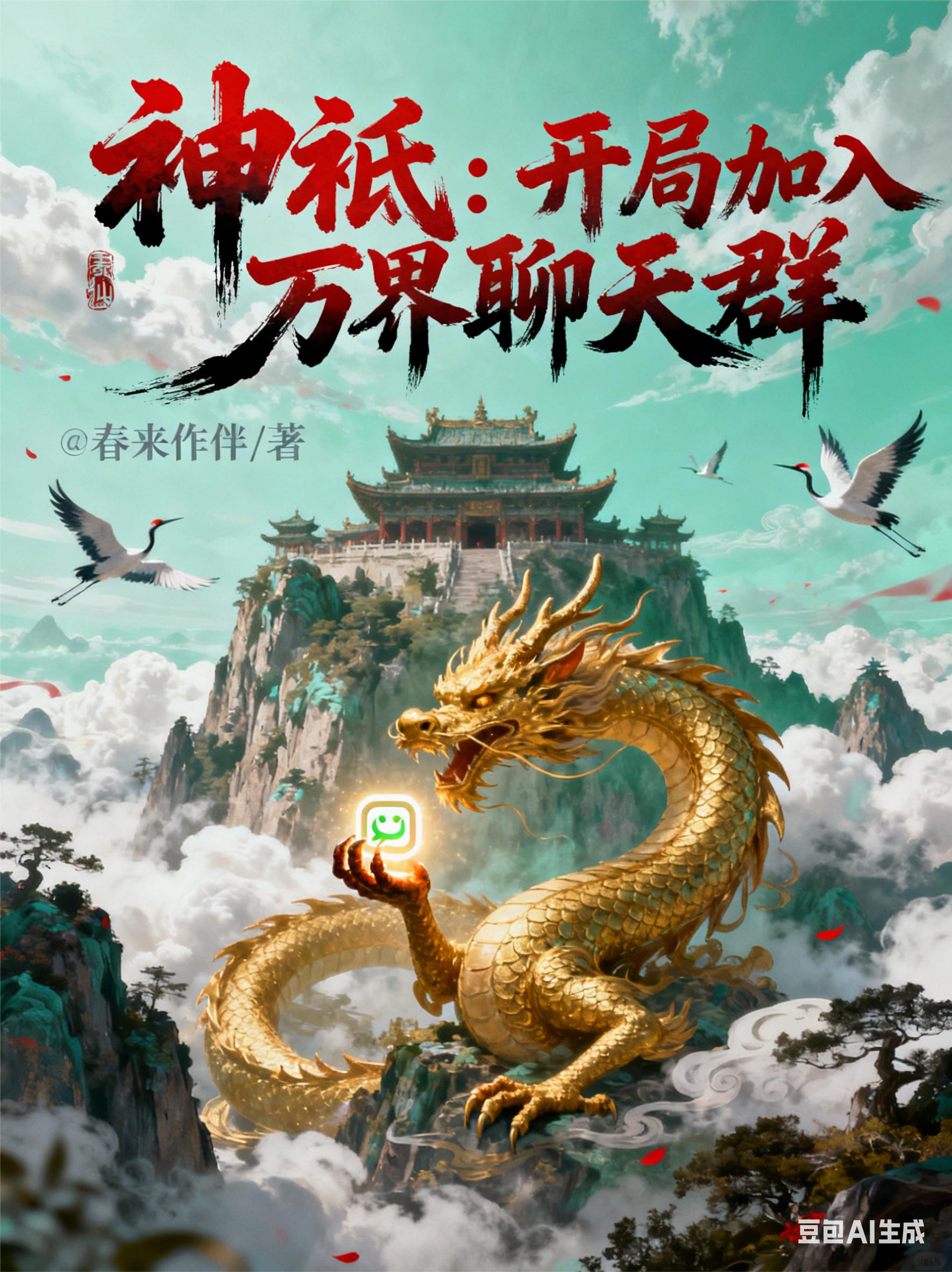 神只：开局加入万界聊天群封面