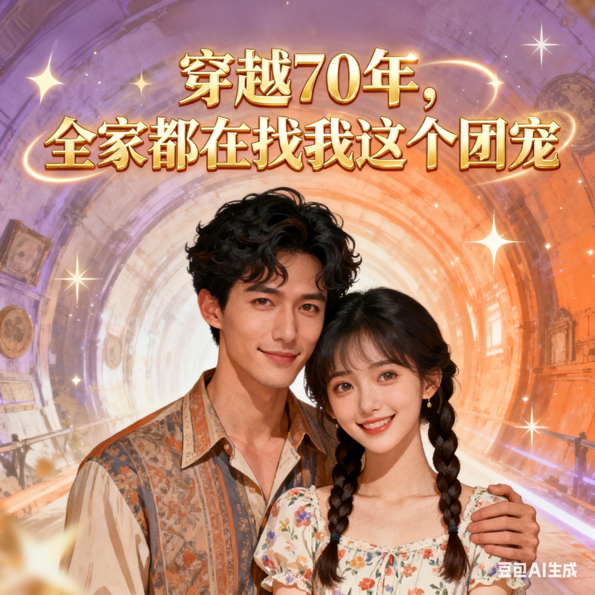 穿越70，全家都在找我这个团宠封面