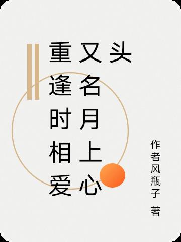 重逢时相爱又名月上心头封面