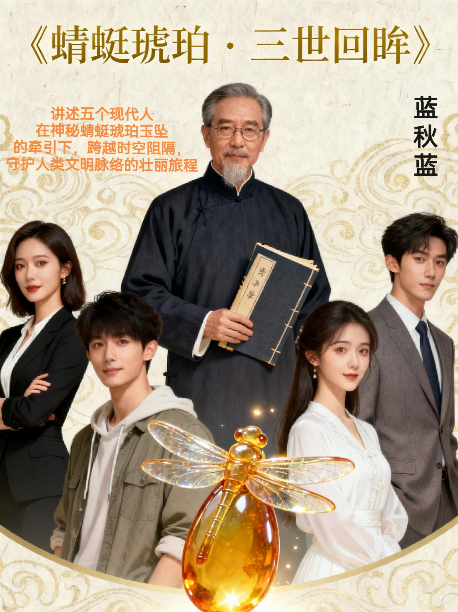 蜻蜓琥珀：三世回眸封面