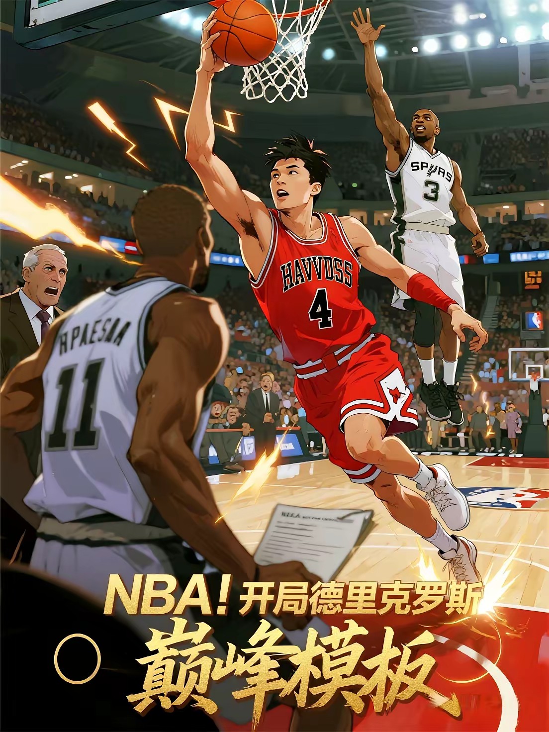 NBA！开局德里克罗斯巅峰模板封面