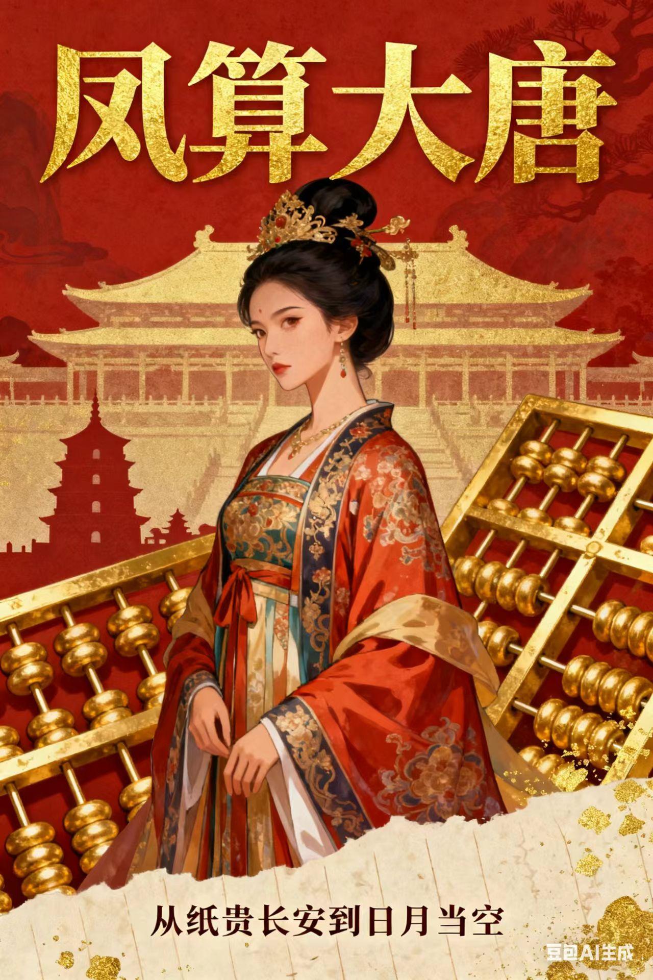 凤算大唐：从纸贵长安到日月当空封面