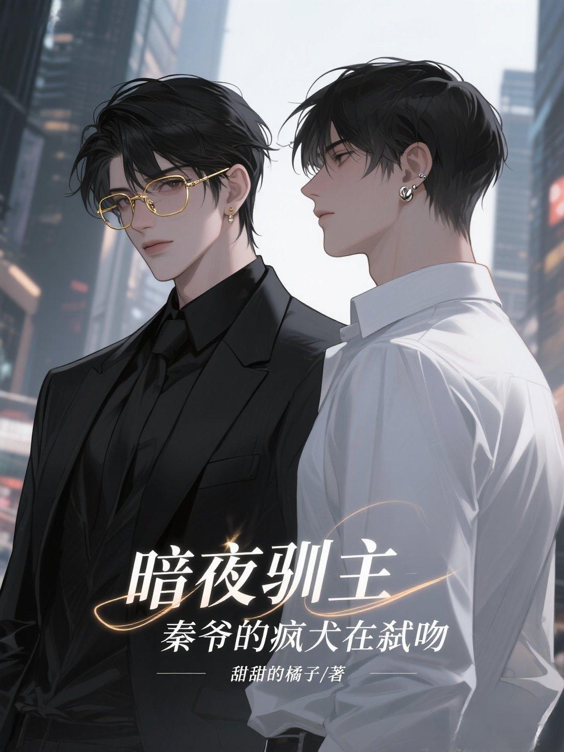 暗夜驯主：秦爷的疯犬在弑吻封面