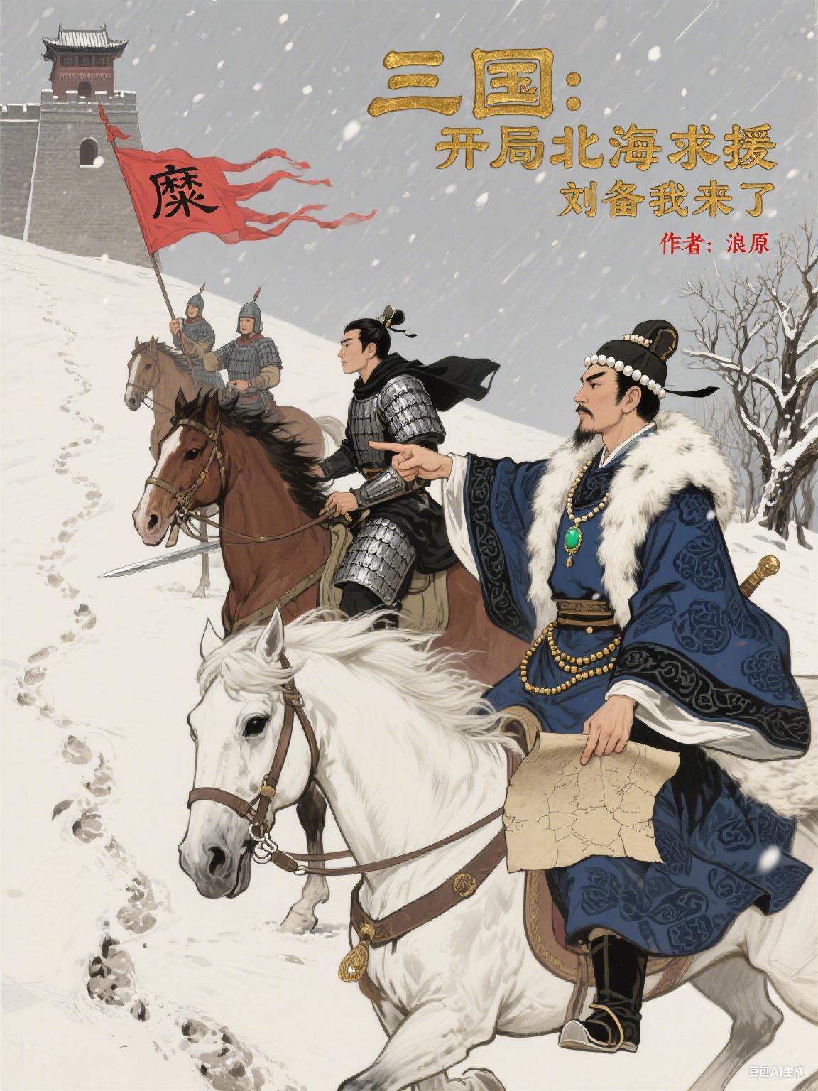 三国：开局北上求援，刘备我来了封面