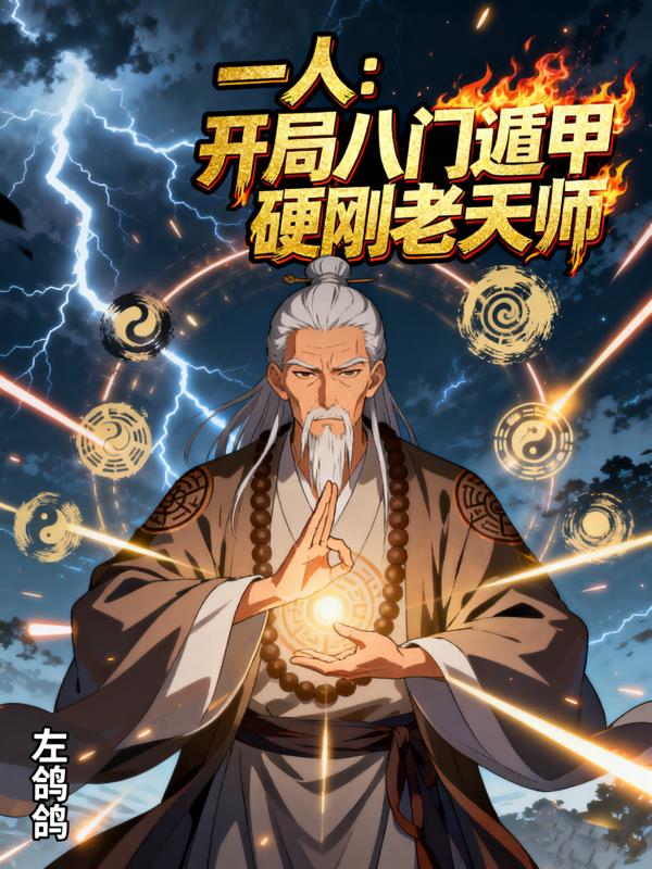 一人:开局八门遁甲硬刚老天师封面