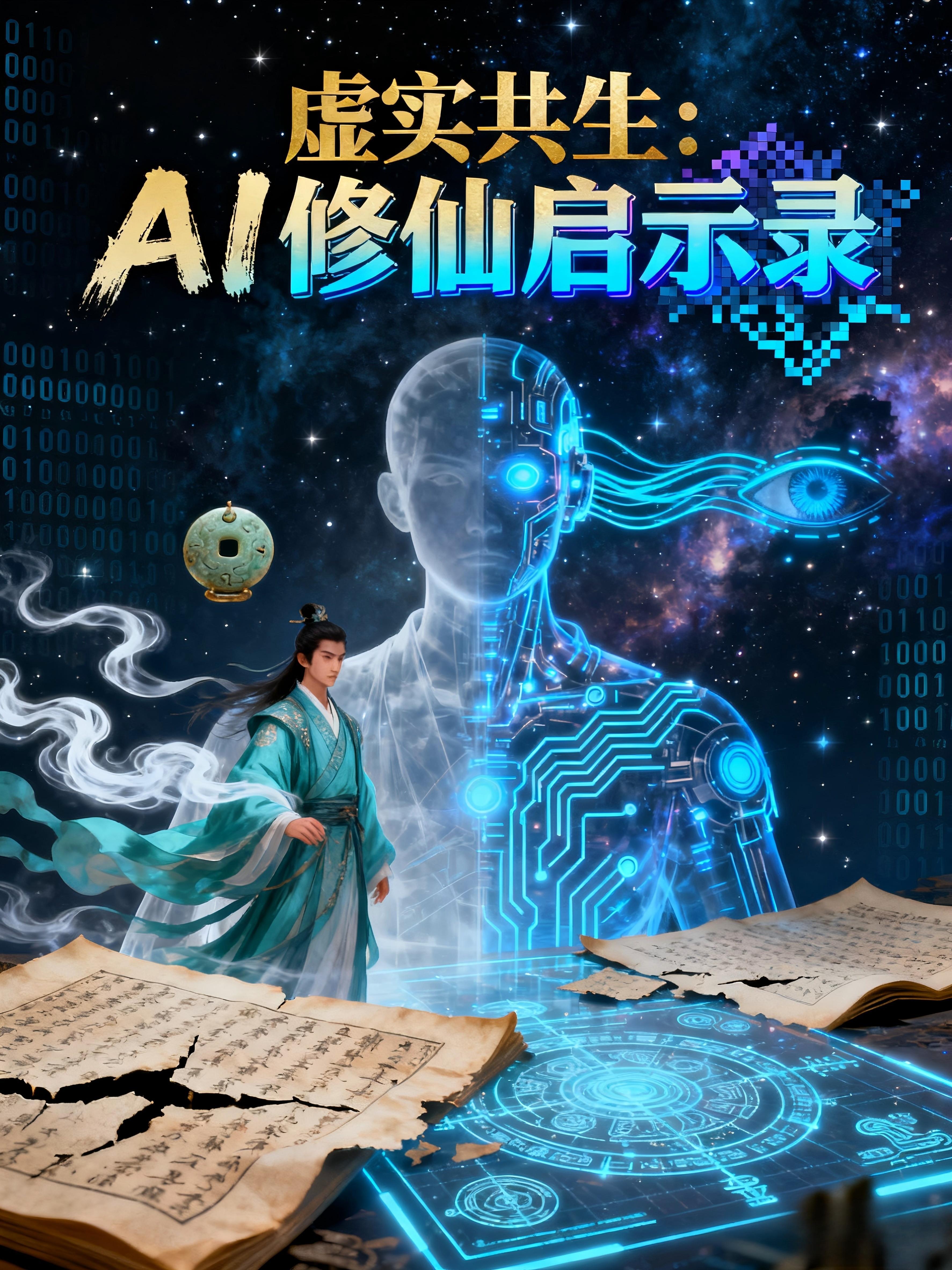 虚实共生：AI修仙启示录封面